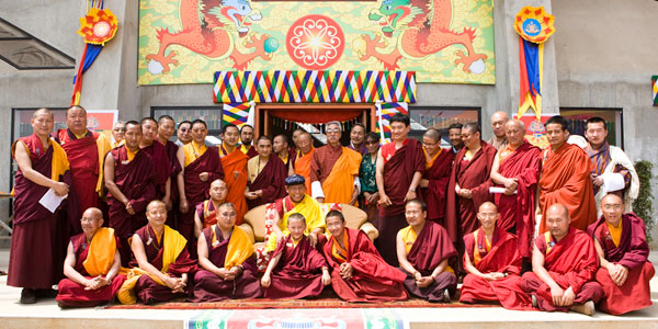 Groupe de maîtres de la lignée Drukpa